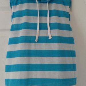 Armless hooded stripped shirts.All 4.A Bundle sale